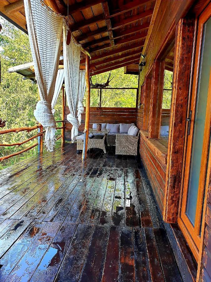 Mystically Wood House In The Forest Carjari Exterior foto