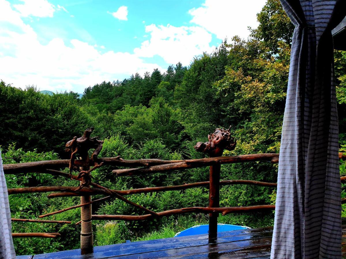 Mystically Wood House In The Forest Carjari Exterior foto